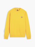 Yellow Badge Fleece Crew Neck Sweatshirt  Men