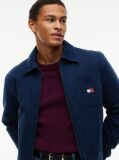 Blue Peached Twill Harrington Jacket  Men
