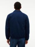 Blue Peached Twill Harrington Jacket  Men