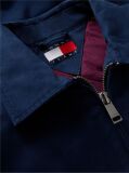 Blue Peached Twill Harrington Jacket  Men