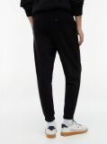 Black Signature Logo Cuffed Joggers  Men