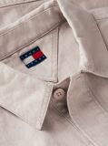 Καφέ Oversized Overshirt Με Herringbone Πλέξη  Άνδρες