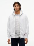 Grey Classic Logo Relaxed Zip-Thru Hoody  Men