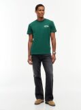 Green Logo Jersey Crew Neck T-Shirt  Men
