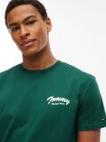 Green Logo Jersey Crew Neck T-Shirt  Men