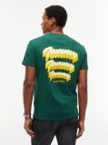 Green Logo Jersey Crew Neck T-Shirt  Men