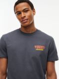 Black Logo Jersey Crew Neck T-Shirt  Men