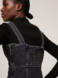 Black Bustier Fitted Denim Mini Dress  Women