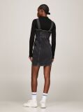 Black Bustier Fitted Denim Mini Dress  Women