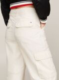 Beige Harper High Rise Mom Cargo Trousers  Women
