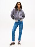 Denim Mom Ψηλόμεσο Τζιν Σε Ίσια Tapered Γραμμή  Γυναίκες