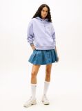 Μωβ Hoody Σε Boxy Γραμμή  Γυναίκες