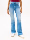 Denim Sylvia Faded High Rise Flared Jeans  Women