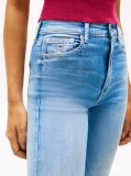 Denim Sylvia Faded High Rise Flared Jeans  Women