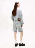 Denim Mia Relaxed Denim Bermuda Shorts  Women