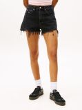 Denim Relaxed Distressed Denim Shorts  Women