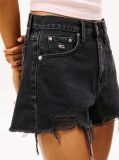 Denim Relaxed Distressed Denim Shorts  Women