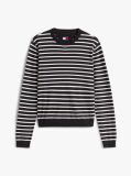 Multi Flag Embroidery Crew Neck Jumper  Women