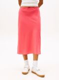 Pink Trim Midi Skirt  Women