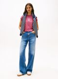 Purple Regular Fit Varsity T-Shirt  Women