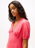 Pink Crepe Mini Dress  Women