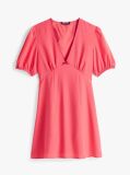 Pink Crepe Mini Dress  Women