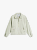 Green Zip-Thru Collared Jacket  Women