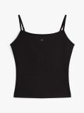 Black Essential Strap Top  Women