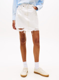 Denim Mom Fit Mini Denim Skirt  Women