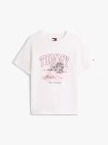 Μπεζ Άνετο T-Shirt Με Σχέδιο  Γυναίκες