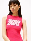 Pink Bubble Logo Slim Mini Dress  Women