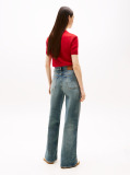 Denim Claire Ψηλόμεσο Τζιν Σε Φαρδιά Γραμμή  Γυναίκες