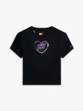 Μαύρο T-Shirt Σε Slim Γραμμή  Γυναίκες