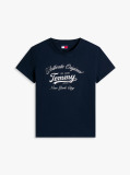 Μπλε Essential T-Shirt Σε Κανονική Γραμμή Με Λογότυπο  Γυναίκες