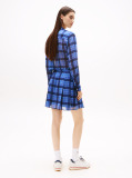 Multi Regular Fit Cropped Chiffon Shirt  Women