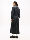 Denim Studded Denim Trucker Jacket  Women