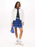 Beige Logo Relaxed Puffer Jacket  Women