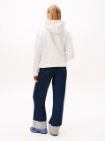 White Boxy Western TJ Hoodie  Women