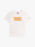 Μπεζ Essential T-shirt Με Λογότυπο Σε Κανονική Γραμμή  Γυναίκες