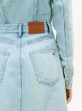 Denim Μίνι Denim Φόρεμα Με Ξεθωριασμένο Φινίρισμα  Γυναίκες