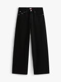Denim Mid Rise Loose Straight Jeans  Women
