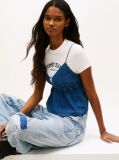 Denim Chambray Spaghetti Strap Slim V-Neck Top  Women