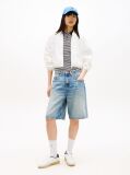 White Logo Tape Water Repellent Bomber Jacket  Women