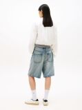 White Logo Tape Water Repellent Bomber Jacket  Women