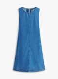 Denim Αμάνικο Φόρεμα Μίνι Σε Α-Γραμμή  Γυναίκες