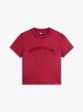 Pink Regular Tonal Logo Crew Neck T-Shirt  Women