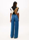 Denim Spell-Out Mid Rise Loose Jeans  Women