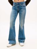 Denim Whiskered Low Rise Bootcut Jeans  Women