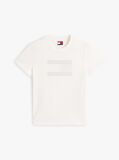 Άσπρο T-Shirt Με Tonal Σημαιάκι  Γυναίκες