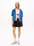 Denim Zip-Thru Chambray Denim Jacket  Women